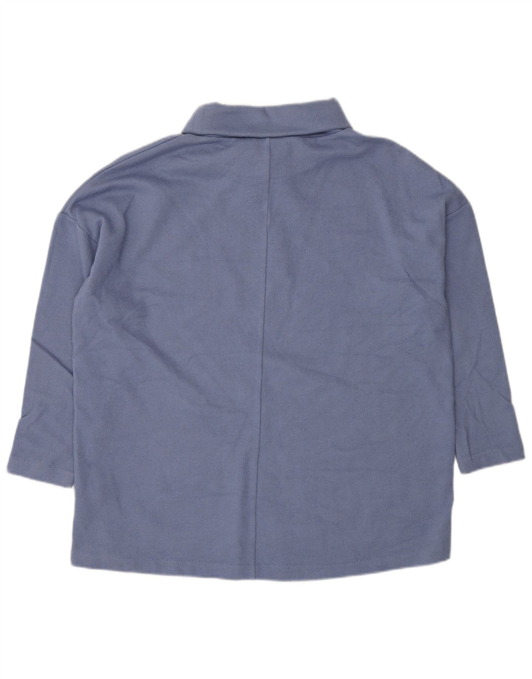 Cos Womens Oversized Roll Neck Jumper Sweater UK 10 Small Blue Wool