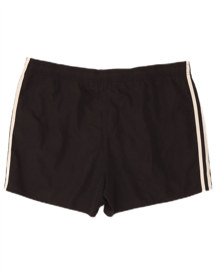 Adidas Sportsshorts til mænd, store sorte polyester