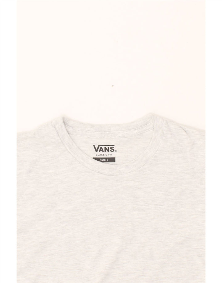 VANS Mens Classic Fit T-Shirt Top Small White Cotton Vintage Vans and Second-Hand Vans from Messina Hembry 