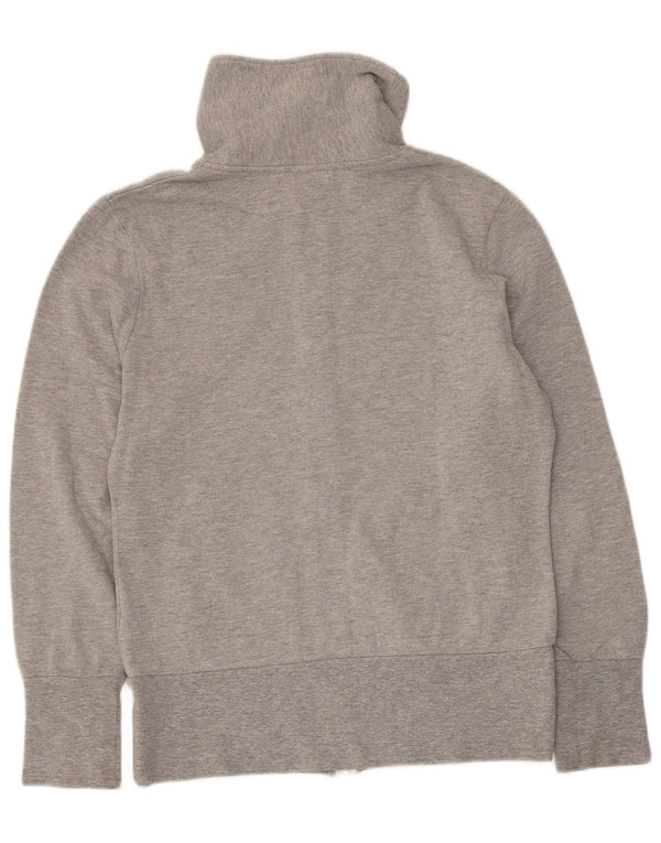 Brugi Grafisk træningsdragt topjakke til kvinder UK 14 Medium Grey Flecked Bomuld