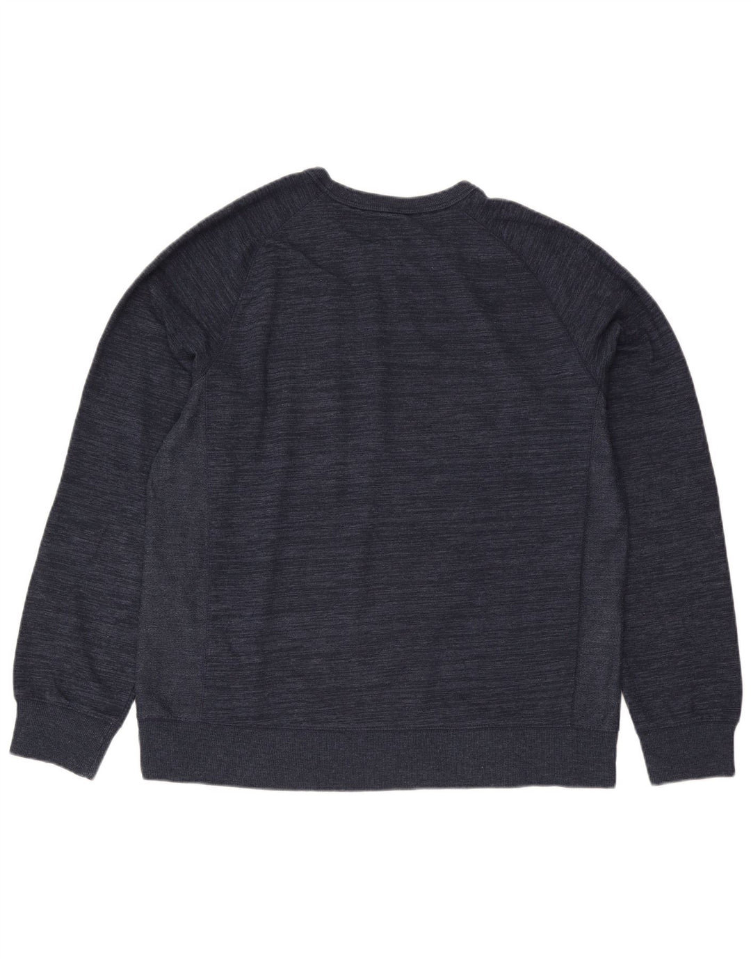 Champion Mens Sweatshirt Jumper 2XL Navy Blue Flecked Cotton