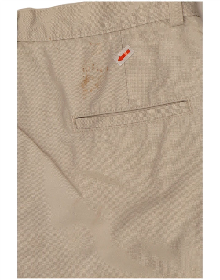 Eddie Bauer Damen Chinoshorts US 10 Large W30 Weiß