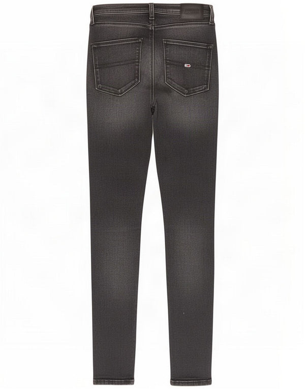 Tommy Hilfiger Женские джинсы суперскинни Sylvia с высокой посадкой W26 L30 Серый
