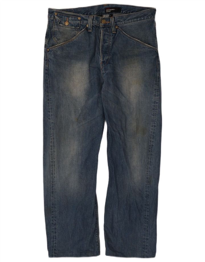 Мужские прямые джинсы Levi's W34 L28 синие