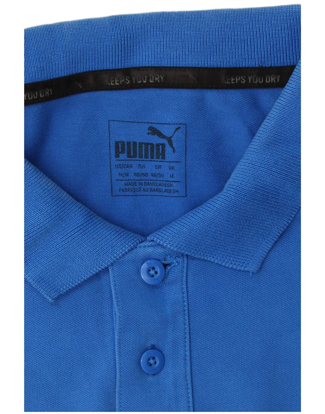 Puma Herren Poloshirt Mittelblau