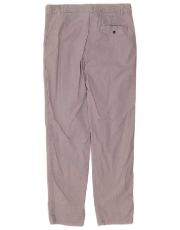Marks & Spencer Damen-Chinohose mit hoher Taille, UK 12, M, W30, L30, Lila