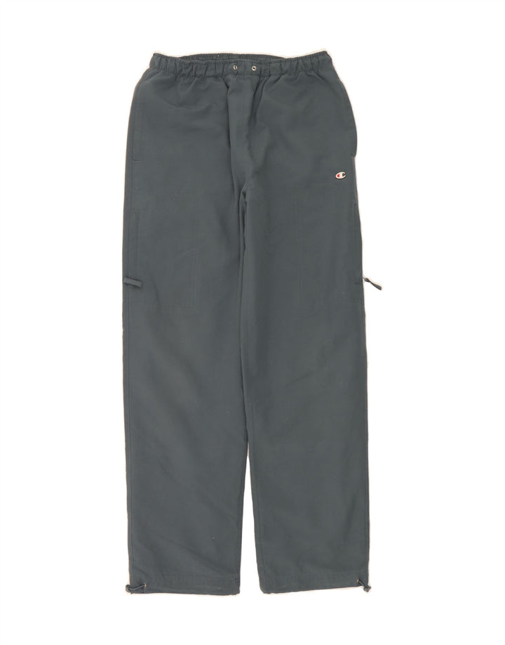 CHAMPION Boys Cargo Tracksuit Trousers 13-14 Years  Grey Polyester Vintage Champion and Second-Hand Champion from Messina Hembry 
