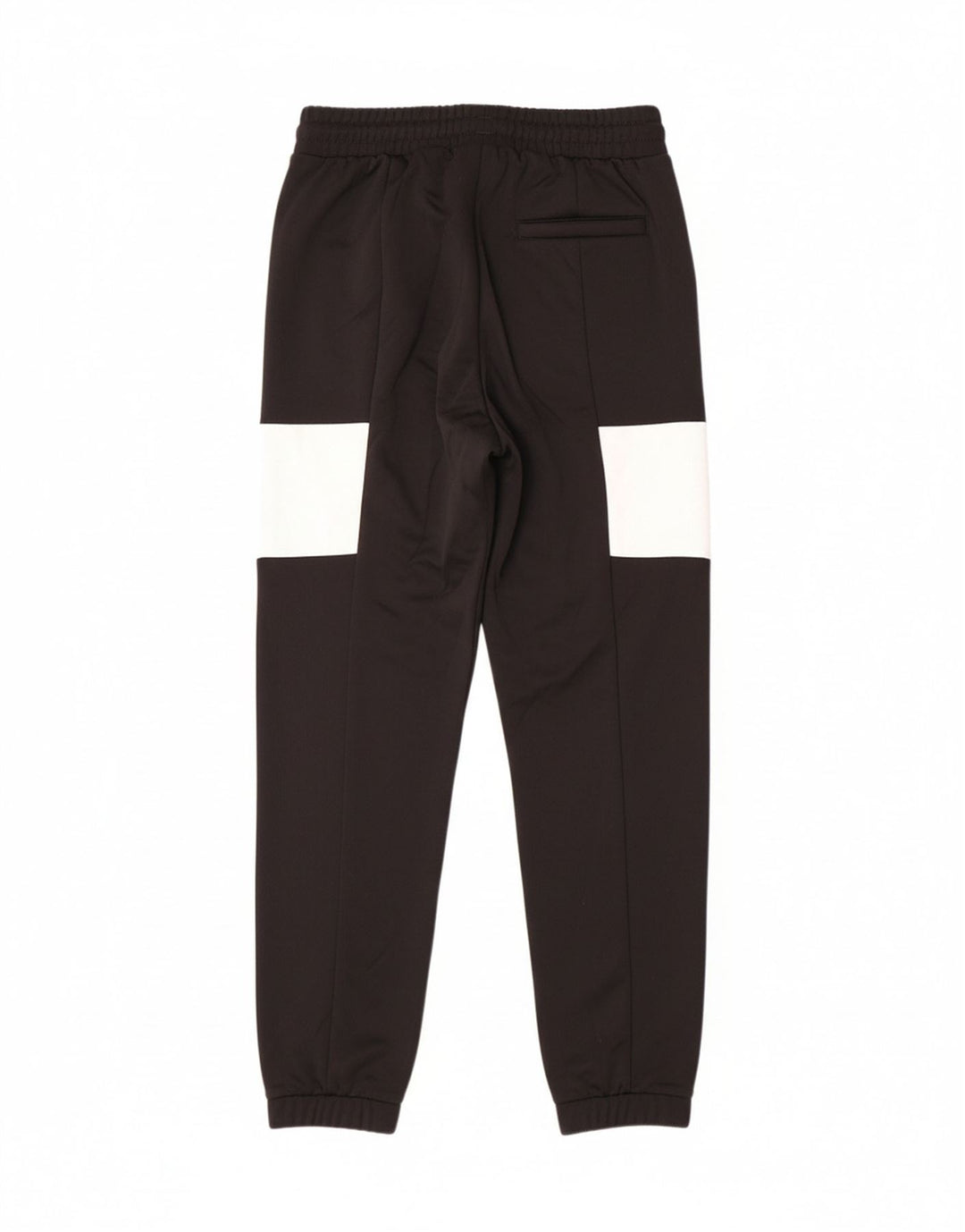 PUMA Mens Tracksuit Trousers Joggers XS  Black Colourblock Polyester Vintage Puma and Second-Hand Puma from Messina Hembry 