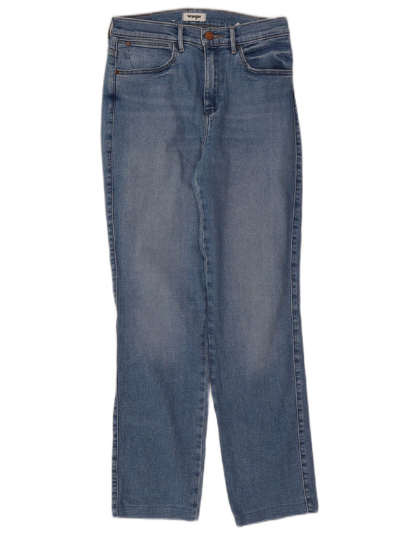 Женские прямые джинсы Wrangler W28 L28 синие, хлопок