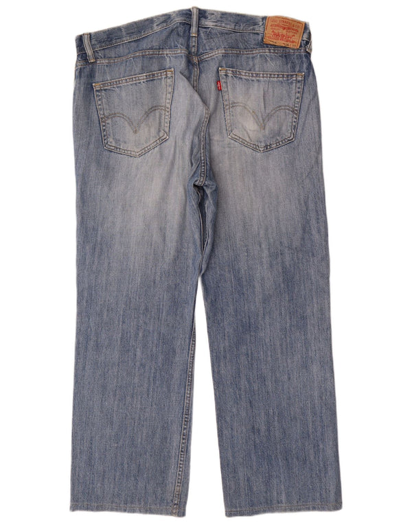 Levi's Jean Droit 550 Coupe Relax Homme W36 L30 Bleu Coton