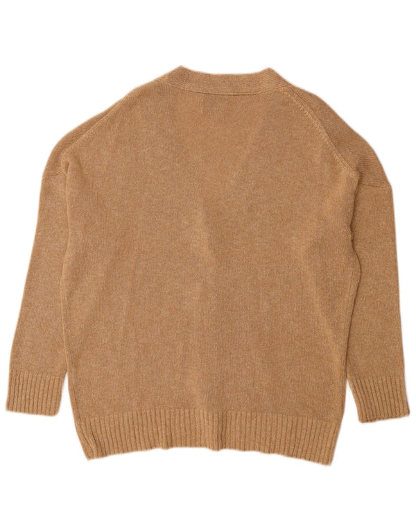 Sweter damski Massimo Dutti UK 14, średni beż, wiskoza