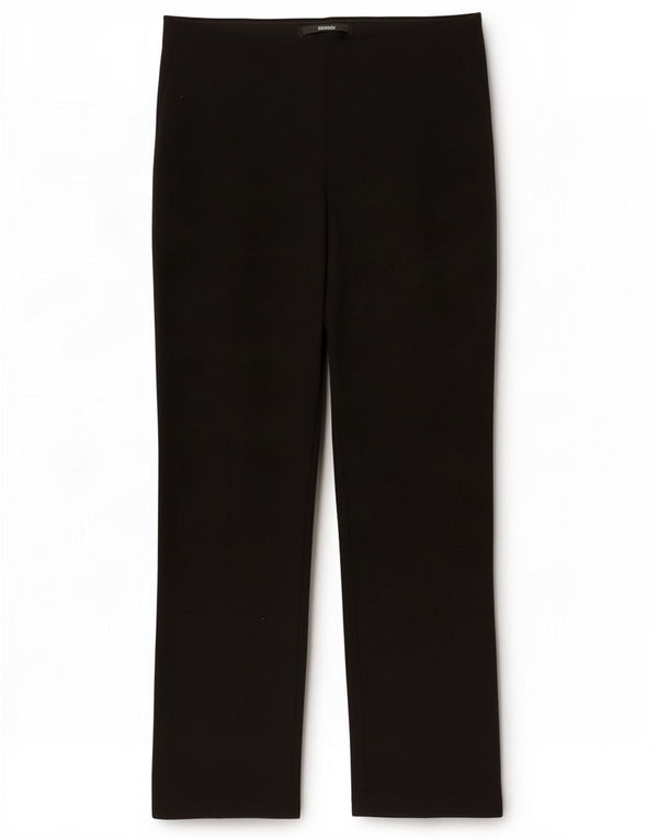 Marks & Spencer Womens Straight Chino Trousers UK 10 Small W30 L28 Black