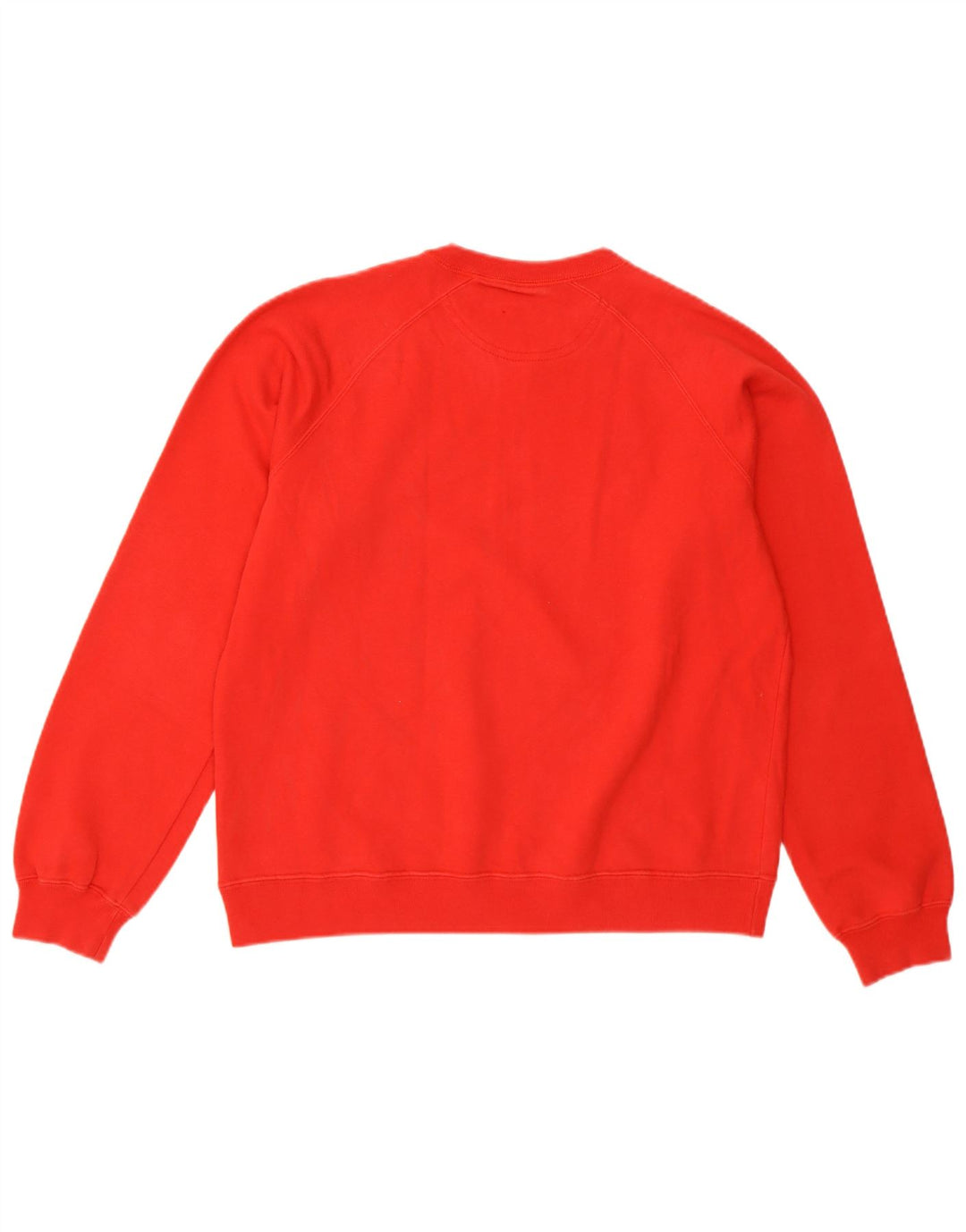Champion Womens Graphic Sweatshirt Jumper UK 14 Medium Red Cotton