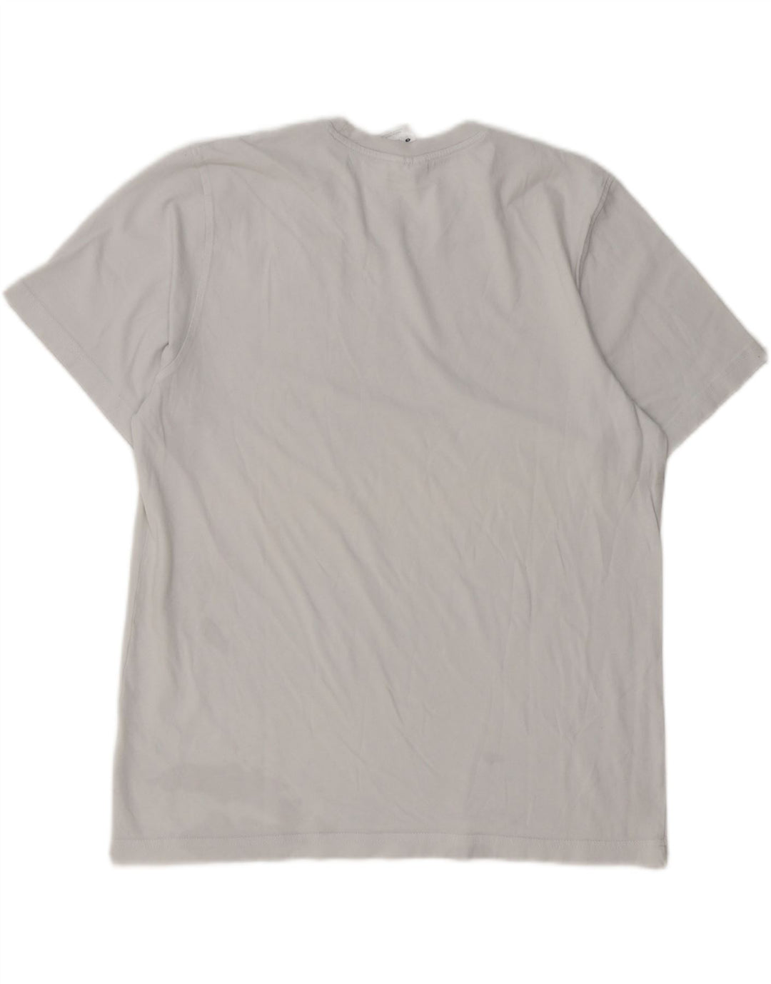 Adidas Mens T-Shirt Top Large Blue Cotton