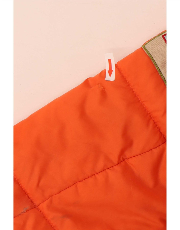 Explorer Mens Graphic Ski Jacket UK 40 Large Orange