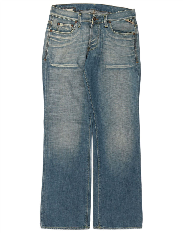 Jack & Jones Herre løse jeans W34 L34 Blå Bomuld
