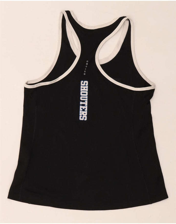 Nike Damen Saint Thomas Graphic Vest Top UK 14 Large Schwarz Polyester