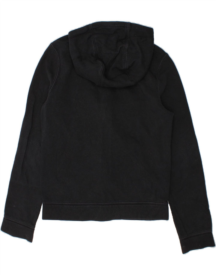 NIKE Boys Zip Hoodie Sweater 8-9 Years Small  Black Cotton Vintage Nike and Second-Hand Nike from Messina Hembry 