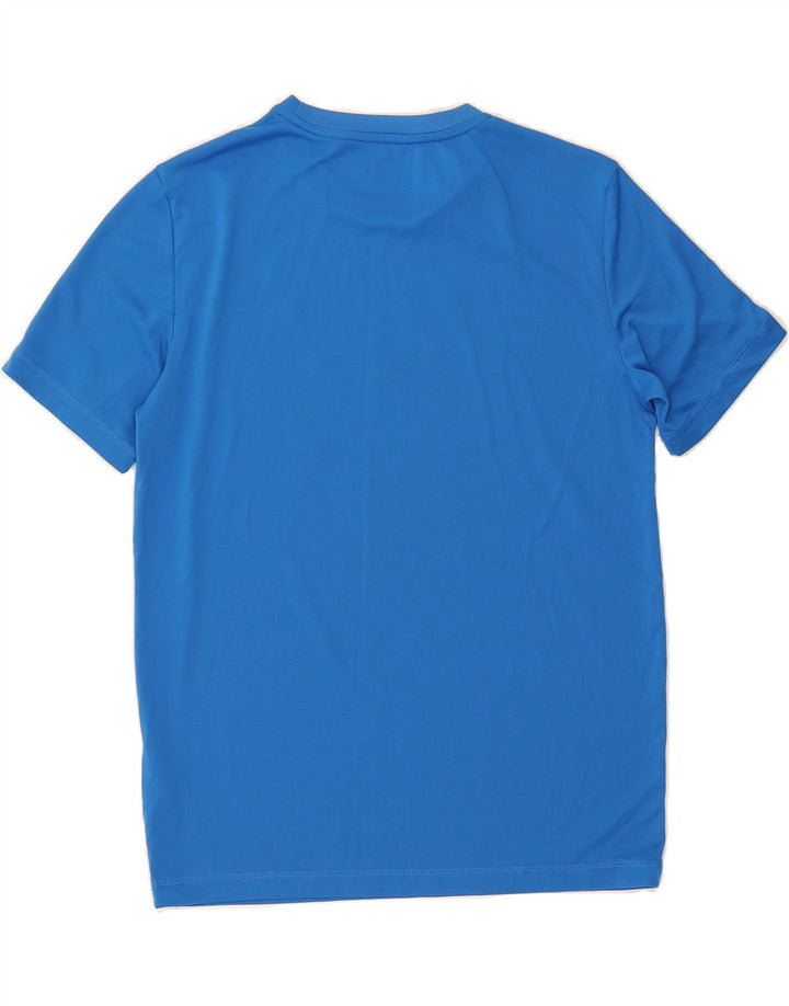 PUMA Mens Graphic T-Shirt Top Small Blue Polyester Vintage Puma and Second-Hand Puma from Messina Hembry 