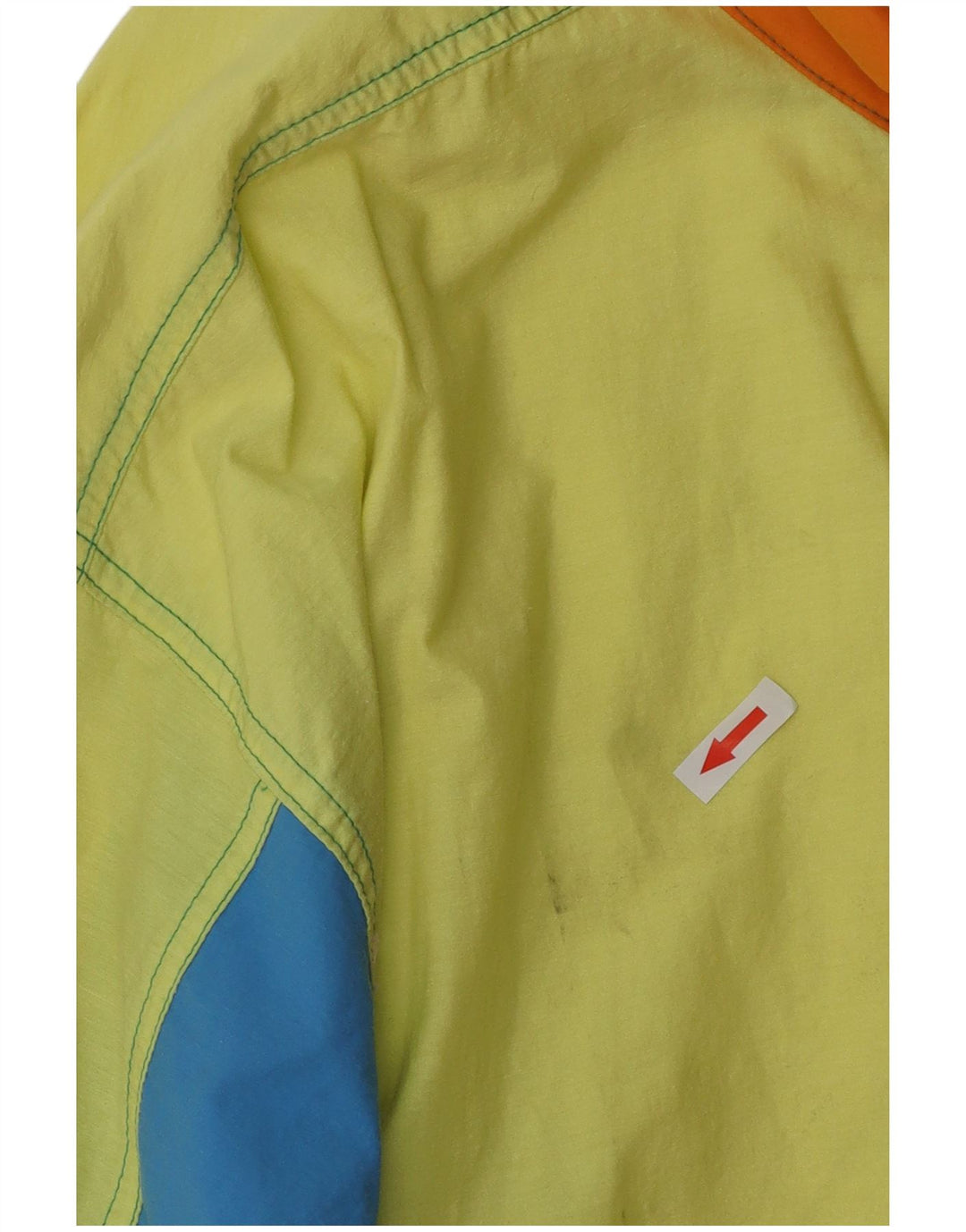 Vintage Mens Utility Jacket UK 40 Large Multicoloured Colourblock
