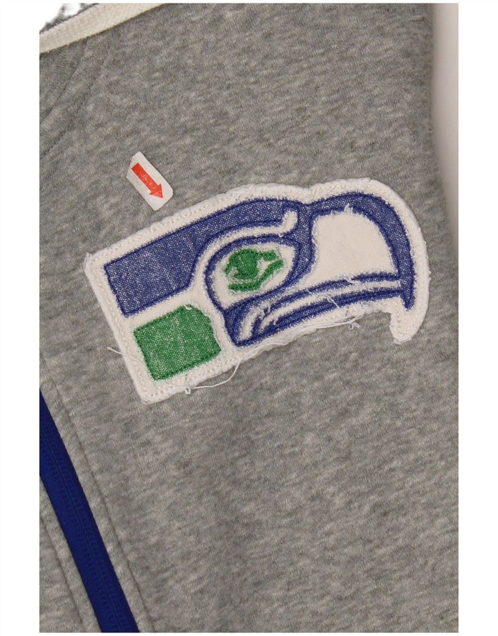 Suéter com capuz Nike Seattle Seahawks masculino XL cinza algodão