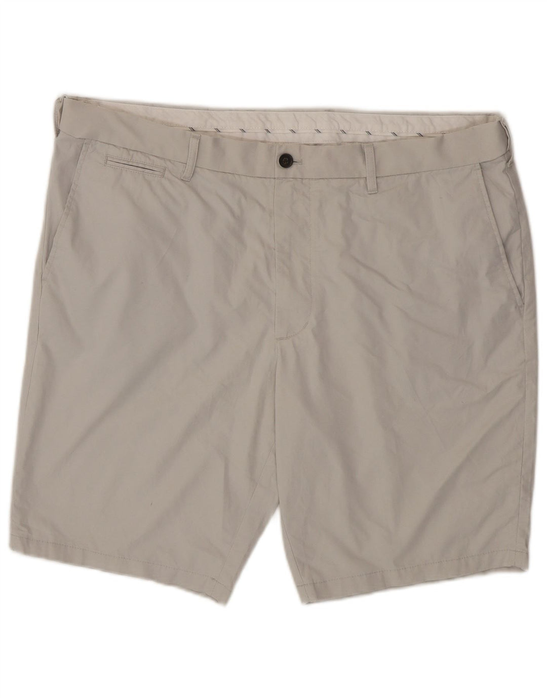 Marks & Spencer Mens Chino Shorts W42 2XL Beige Cotton