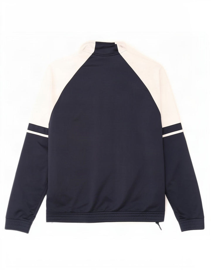 Arena Herren-Trainingsanzug-Oberjacke, mittleres Marineblau, Farbblock