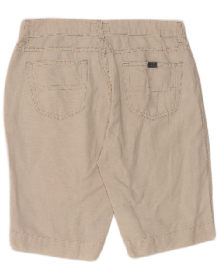 TRUSSARDI Womens Casual Shorts W30 Medium Beige