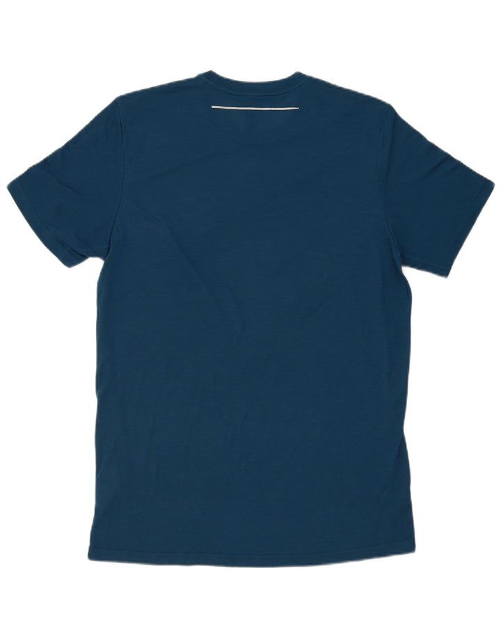 Adidas Herre Aeroready T-Shirt Top Medium Blue Polyester