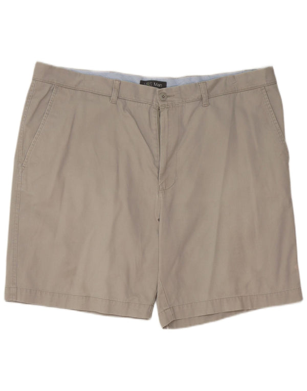 Marks & Spencer Męskie spodenki Chino W42 2XL Szara bawełna