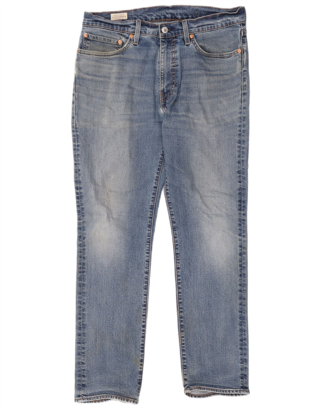 Levi's Mens 511 Slim Jeans W34 L32 Blue Cotton