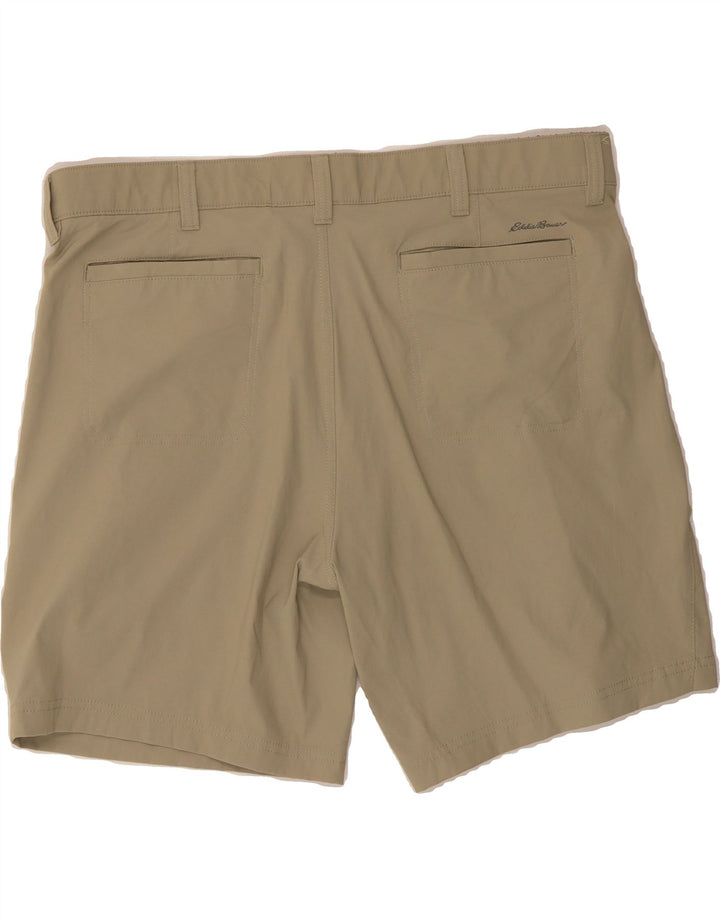 EDDIE BAUER Mens Chino Shorts  W40 XL Beige Nylon Vintage Eddie Bauer and Second-Hand Eddie Bauer from Messina Hembry 