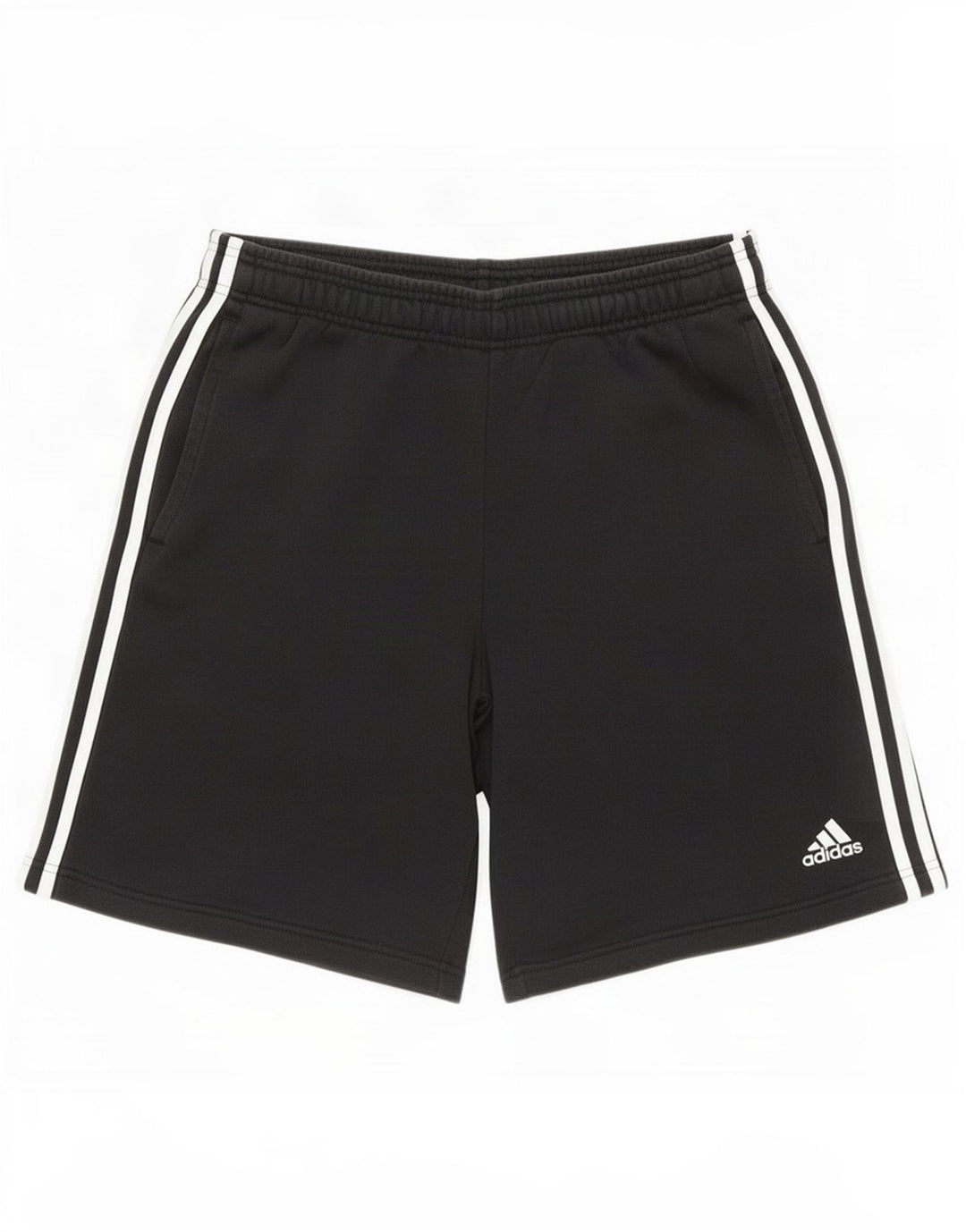 Pantaloncini sportivi Adidas da uomo medio cotone nero