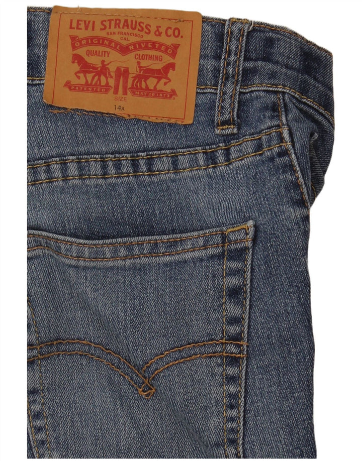 Levi's Boys 511 Slim Jeans 13-14 Years W28 L29 Blue Cotton