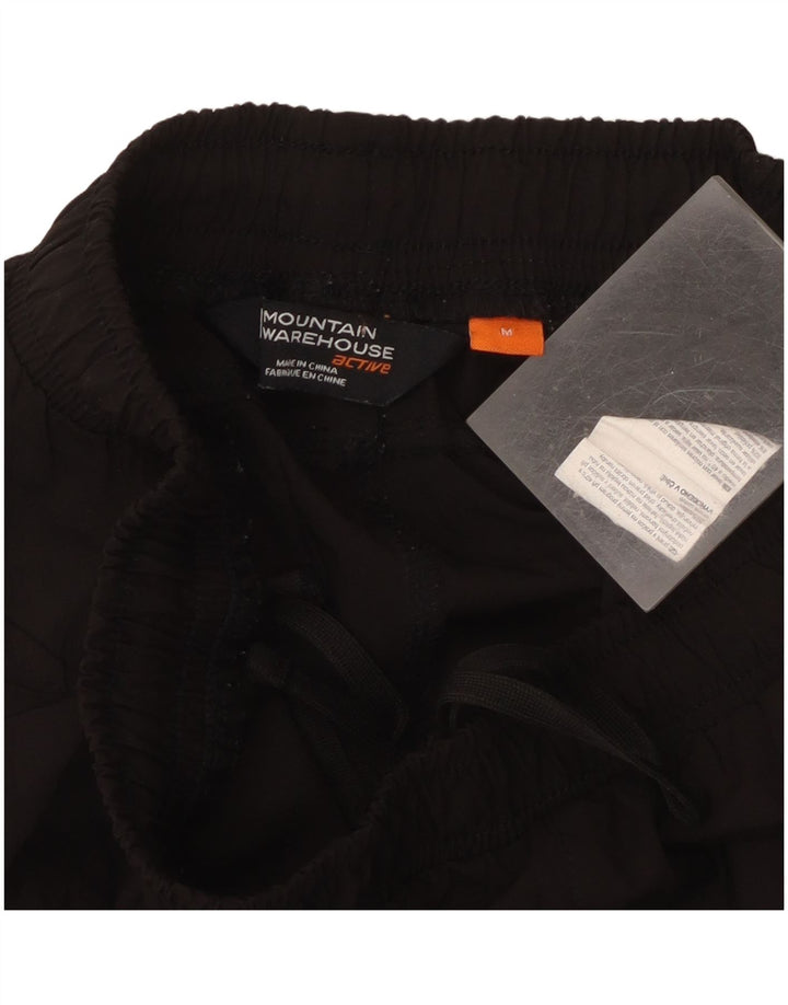 Mountain Warehouse Herren-Sportshorts aus mittelschwarzem Polyester