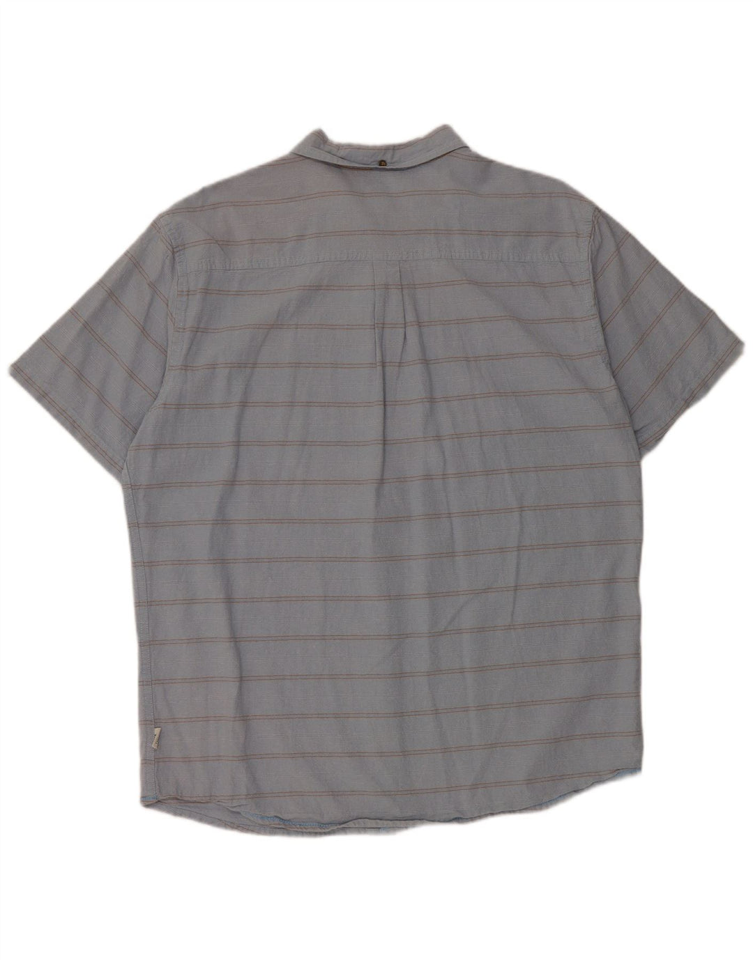 O'Neill Herren Kurzarmhemd XL Blau gestreift
