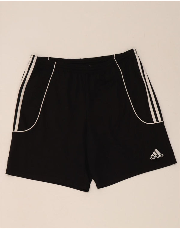 Adidas Mens Climalite sport rövidnadrág nagy fekete poliészter