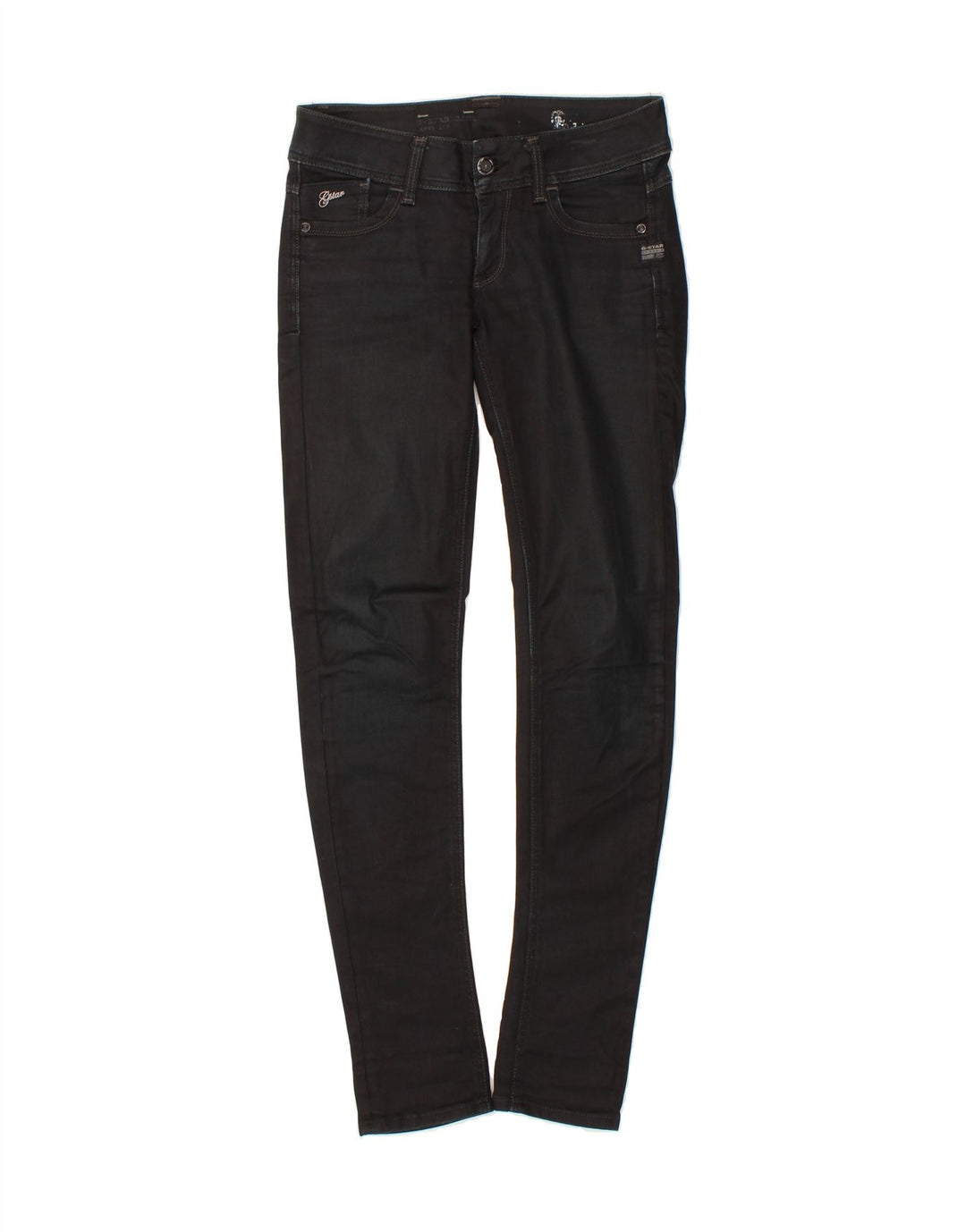 G-STAR Womens Skinny Jeans W30 L33 Black Vintage G-Star and Second-Hand G-Star from Messina Hembry 