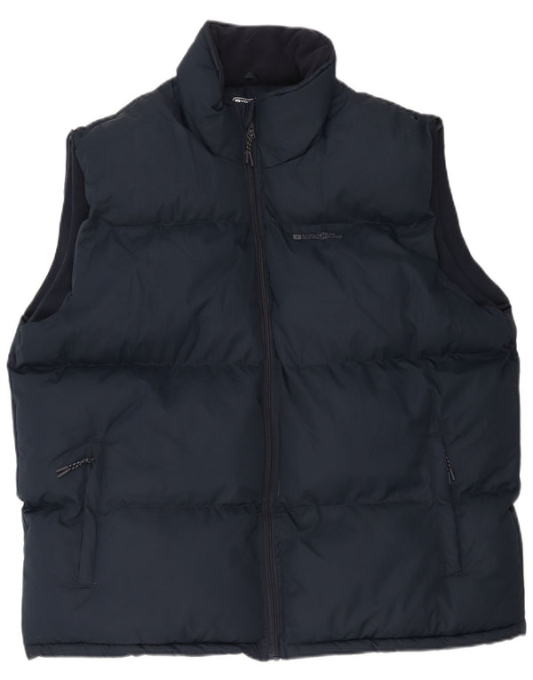 Chaleco acolchado para hombre Mountain Warehouse UK 42 XL Poliéster azul marino