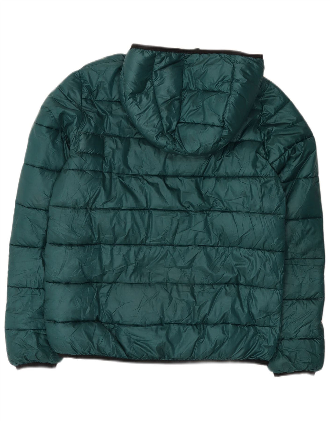 Giacca imbottita con cappuccio Champion da ragazzo 15-16 anni 2XL verde poliestere