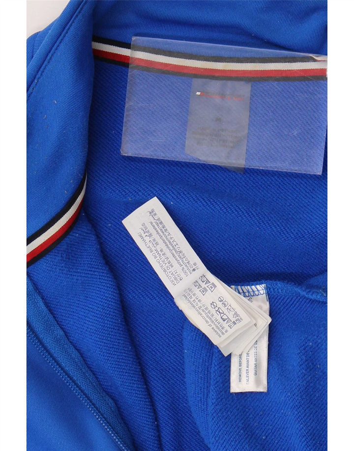 Tommy Hilfiger Veste de Survêtement Graphique Homme Bleu Moyen Colourblock