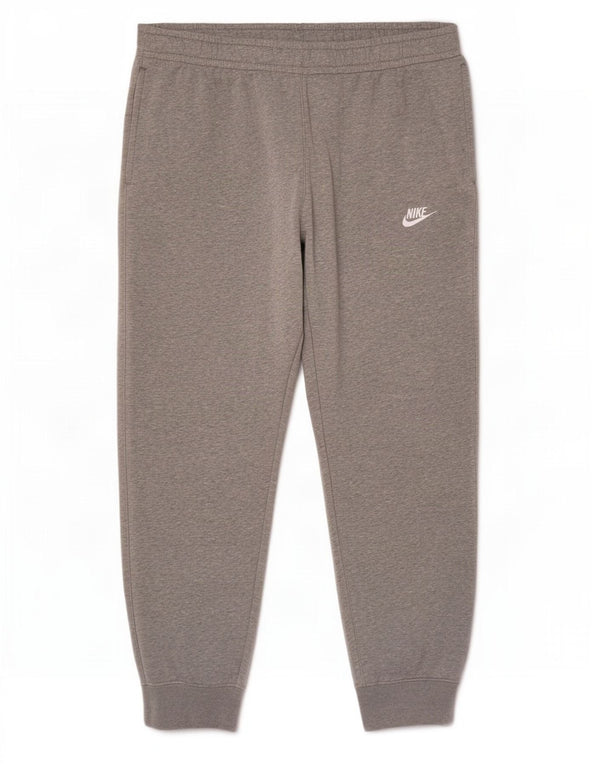 Nike Pantalon de survêtement pour homme XL Gris chiné en coton
