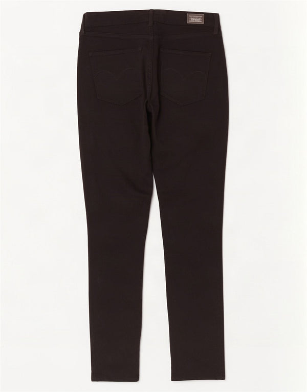 Jeans skinny a vita alta da donna Levi's W30 L30 cotone nero