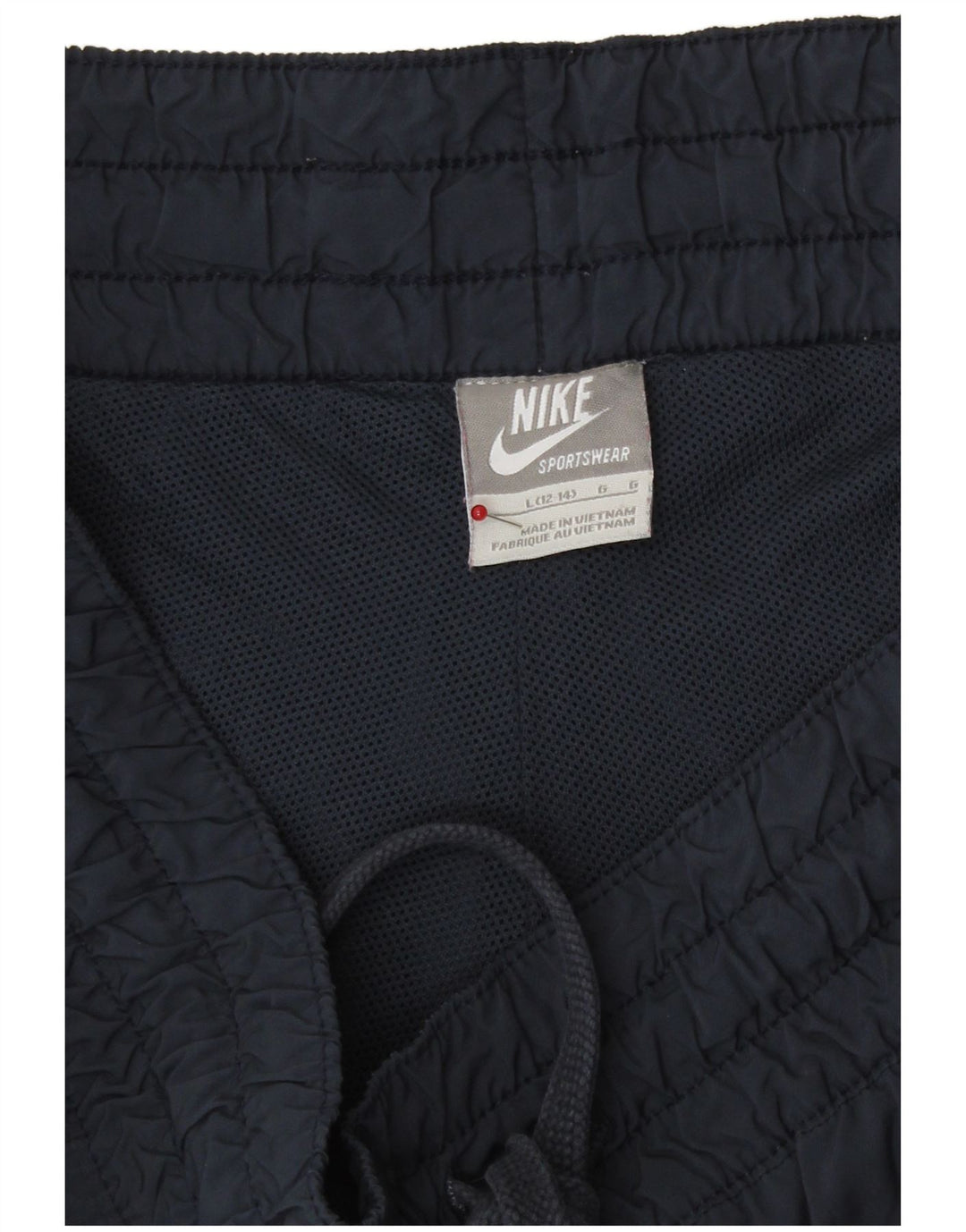 Nike Womens Sport Shorts US 12/14 Large  Navy Blue
