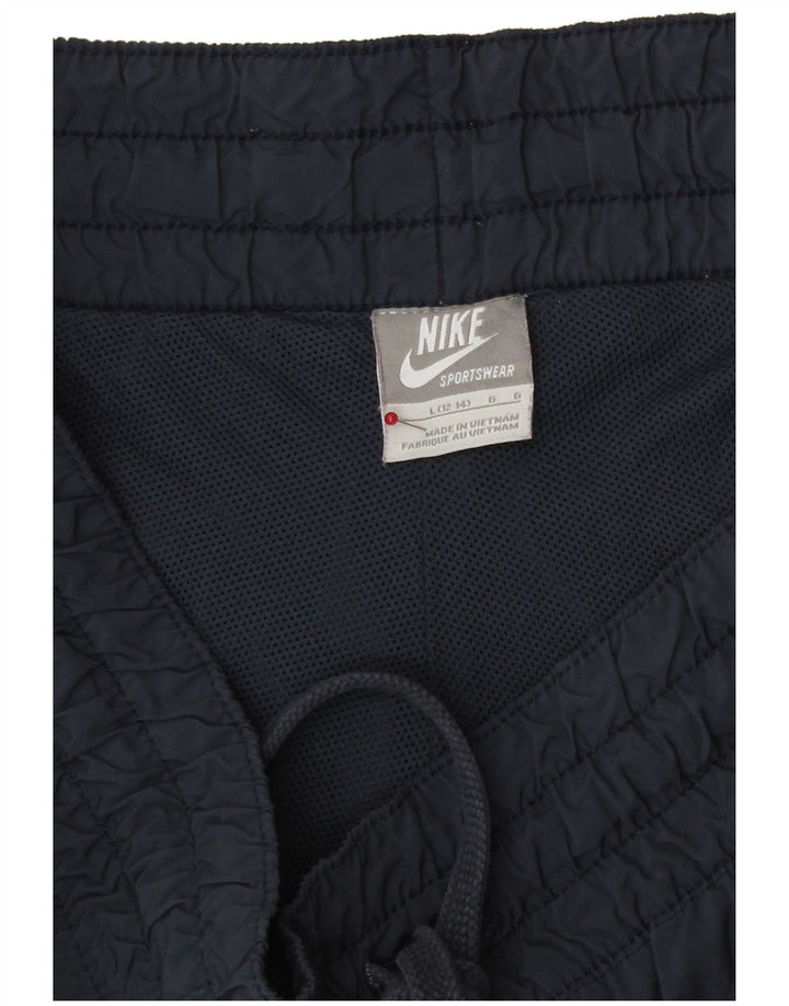 Nike Womens Sport Shorts US 12/14 Large  Navy Blue
