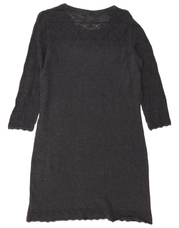 Fat Face Robe pull pour femme UK 12 Gris moyen