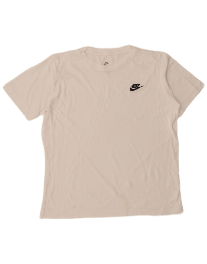 NIKE Boys T-Shirt Top 13-14 Years XL White