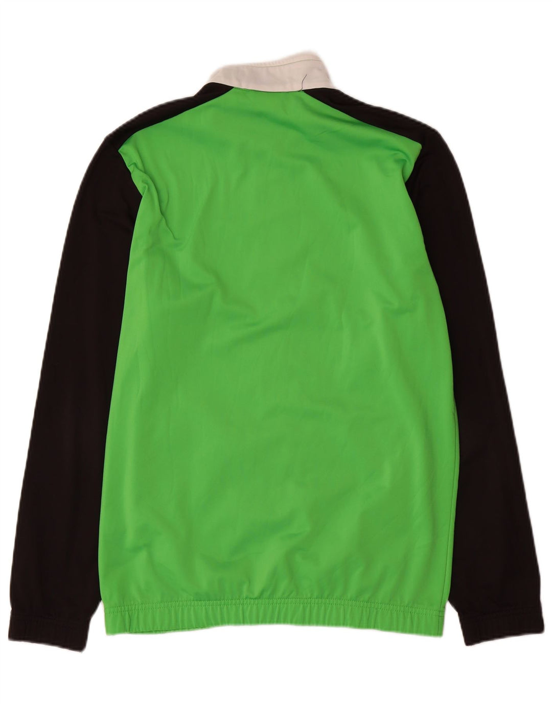 Jachetă de trening PUMA pentru băieți 15-16 ani, verde, poliester color bloc