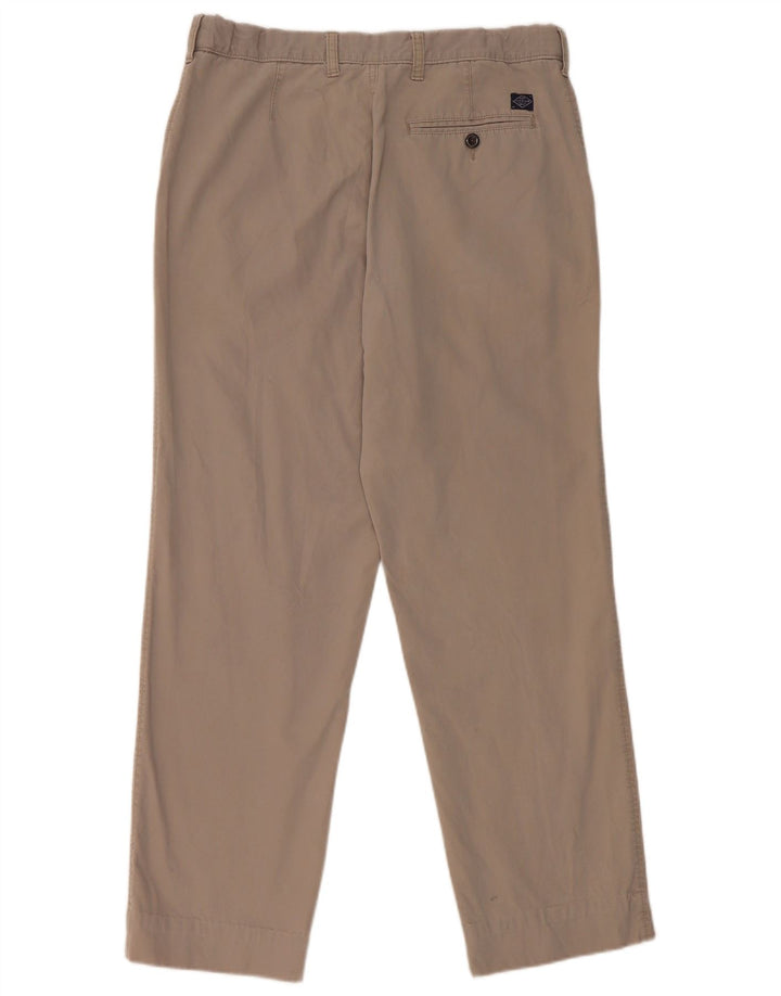 Pantaloni chino regolari da donna Marks & Spencer W34 L29 cotone grigio