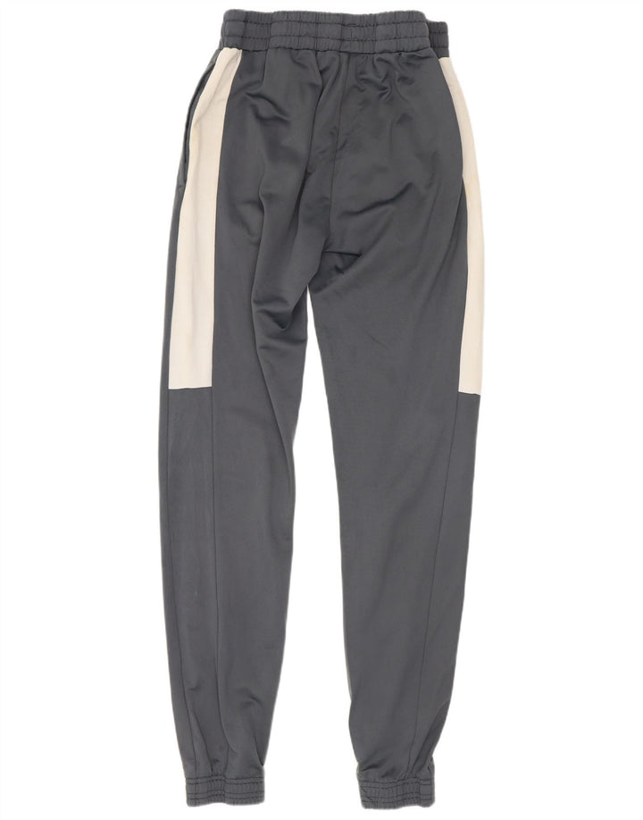 Puma Mens Tracksuit Trousers Joggers Small Grey Colourblock